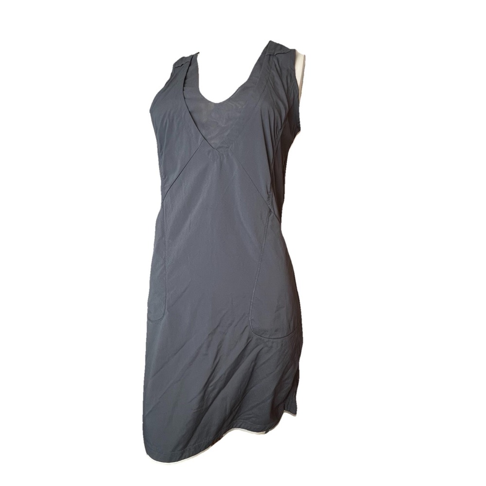 INDYGENA Liike III Travel Dress Small Gray  Sleeveless Hiking Outdoor UPF